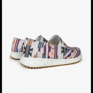 Calzaro Mocasines | Deportivas Casual | Mocasin Slip On Mundaka Etnico Blanco.