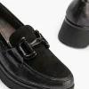 Calzaro Mocasines | Confort | Mocasín Adorno de Mujer 10050 Color Negro.
