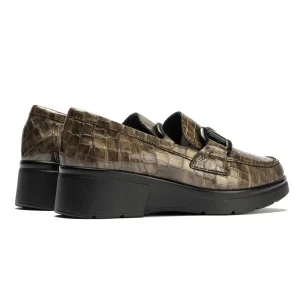 Calzaro Mocasines | Confort | Mocasín Coco Adorno de Mujer 10053 Color Humo.