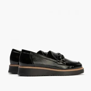 Calzaro Mocasines | Confort | Mocasín Manoletina Adorno Mujer 10070 Color Negro.