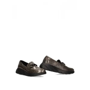 Calzaro Confort | Mocasín Suela Plana Mujer Armony Lublin 02 61103 Plomo