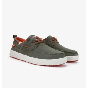 Calzaro Deportivas Casual | Naútico Tela Casual Maui Kaki.