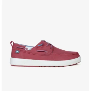 Calzaro Deportivas Casual | Naútico Tela Casual Maui Rojo Jeans