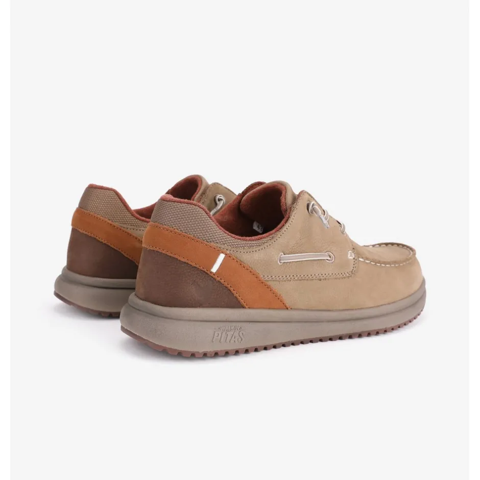 nautico_java_beige_0.webp Calzaro Zapatos Con Cordones | Deportivas Casual | Nautico Java Beige