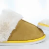 Calzaro Pantuflas | Pantufla Casa Pelo 912  Amarillo Mostaza