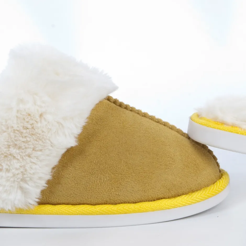 pantufla_casa_pelo__amari_0.webp Calzaro Pantuflas | Pantufla Casa Pelo 912 Amarillo Mostaza
