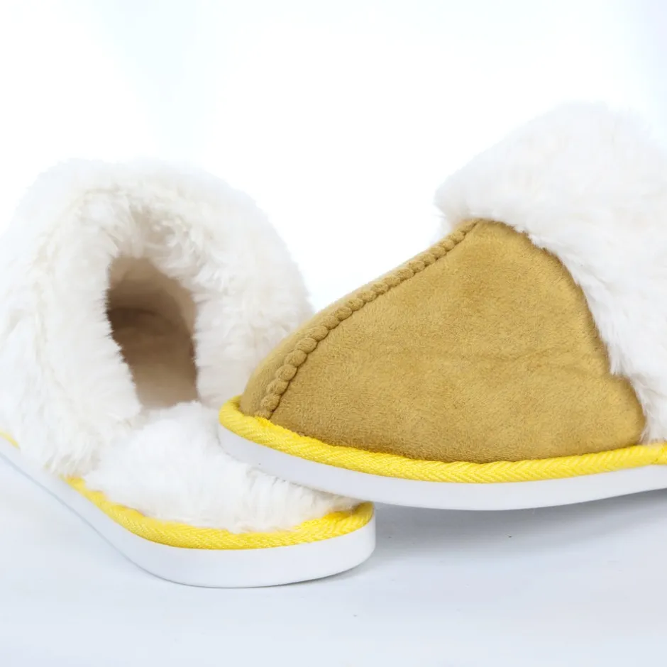 pantufla_casa_pelo__amari_2.webp Calzaro Pantuflas | Pantufla Casa Pelo 912 Amarillo Mostaza