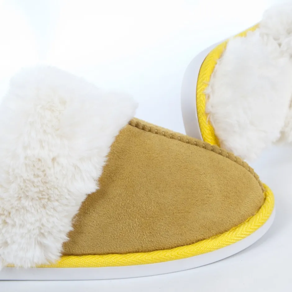 pantufla_casa_pelo__amari_5.webp Calzaro Pantuflas | Pantufla Casa Pelo 912 Amarillo Mostaza