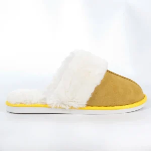 Calzaro Pantuflas | Pantufla Casa Pelo 912 Amarillo Mostaza