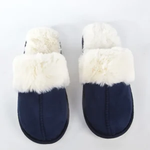 Calzaro Pantuflas | Pantufla Casa Pelo 912 Azul