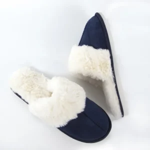 Calzaro Pantuflas | Pantufla Casa Pelo 912 Azul