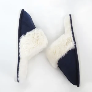 Calzaro Pantuflas | Pantufla Casa Pelo 912 Azul