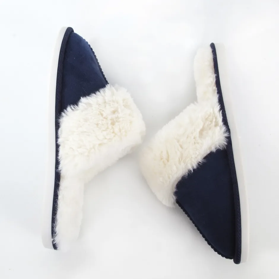 pantufla_casa_pelo__azul_4.webp Calzaro Pantuflas | Pantufla Casa Pelo 912 Azul