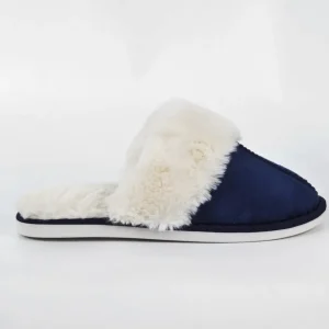 Calzaro Pantuflas | Pantufla Casa Pelo 912 Azul