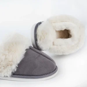 Calzaro Pantuflas | Pantufla Casa Pelo 912 Gris