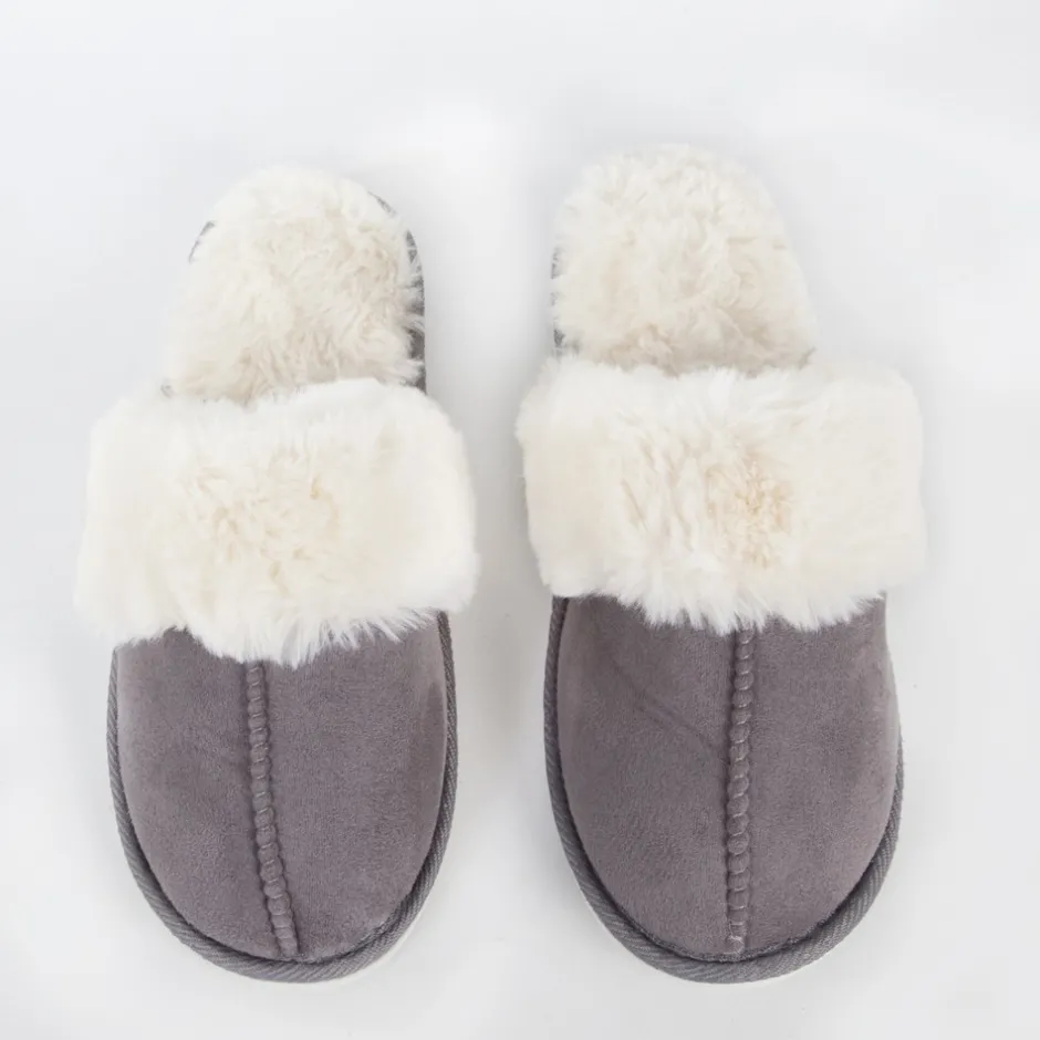 pantufla_casa_pelo__gris_3.webp Calzaro Pantuflas | Pantufla Casa Pelo 912 Gris