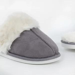 Calzaro Pantuflas | Pantufla Casa Pelo 912 Gris