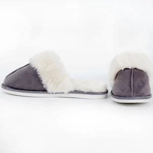 Calzaro Pantuflas | Pantufla Casa Pelo 912 Gris