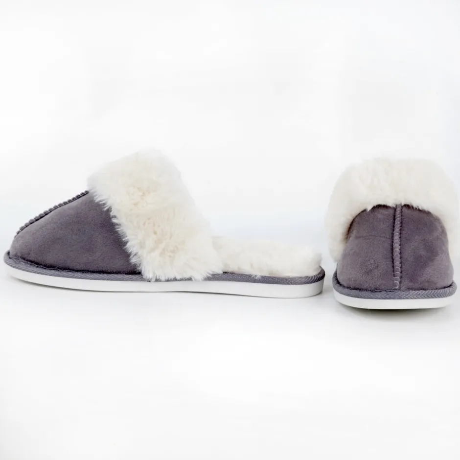pantufla_casa_pelo__gris_6.webp Calzaro Pantuflas | Pantufla Casa Pelo 912 Gris