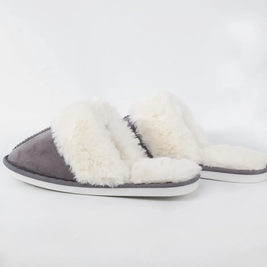 pantufla_casa_pelo__gris_9.webp Calzaro Pantuflas | Pantufla Casa Pelo 912 Gris