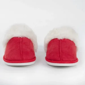 Calzaro Pantuflas | Pantufla Casa Pelo 912 Rojo