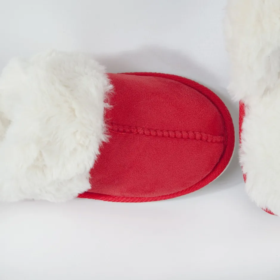 pantufla_casa_pelo__rojo_3.webp Calzaro Pantuflas | Pantufla Casa Pelo 912 Rojo