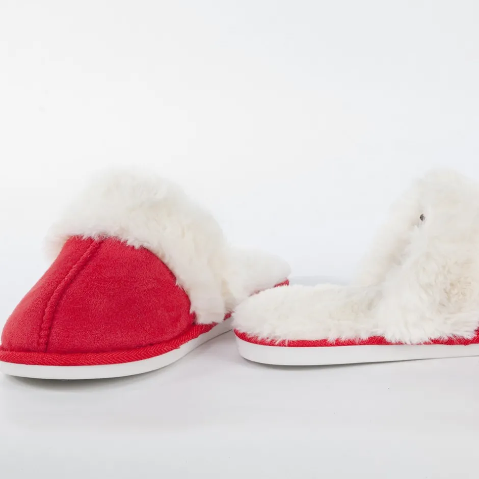 pantufla_casa_pelo__rojo_5.webp Calzaro Pantuflas | Pantufla Casa Pelo 912 Rojo