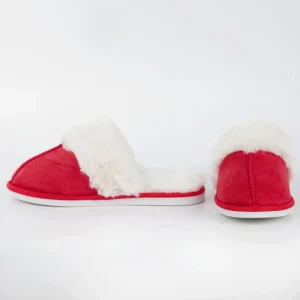 Calzaro Pantuflas | Pantufla Casa Pelo 912 Rojo