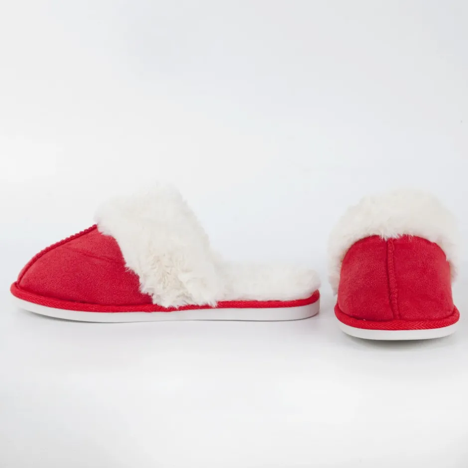pantufla_casa_pelo__rojo_7.webp Calzaro Pantuflas | Pantufla Casa Pelo 912 Rojo