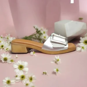 Calzaro Sandalias | Pinkie Sandalia Taconin Bajo 3752 Oro.