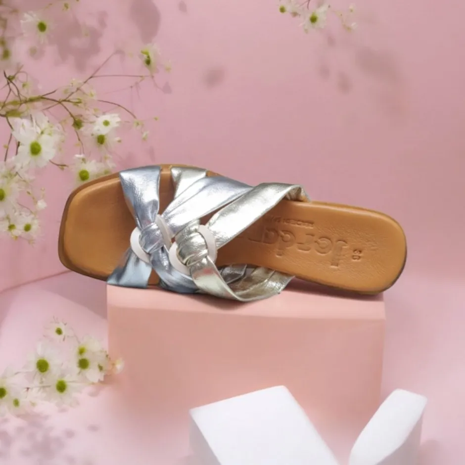 pinkie_tacn_medio__oro_1.webp Calzaro Sandalias | Pinkie Tacón Medio 784 Oro