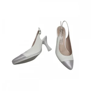 Calzaro Zapatos De Tac贸n | Salón Destalonado Sami 11 Combinado Polar