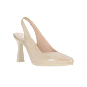 Calzaro Zapatos De Tac贸n | Salón Destalonado Syra 2 Champán Oro