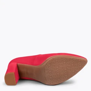 Calzaro Confort | Salón Tacón Alto 22509 Rojo