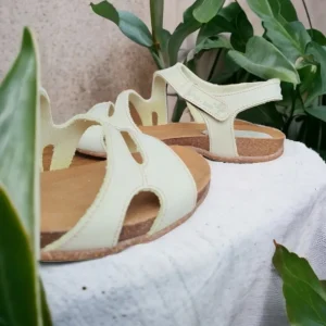Calzaro Sandalias Bios | Sandalia 4441 Amarillo Limón.