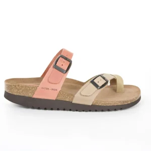 Calzaro Sandalias Bios | Sandalia 7212 Beige, Teja y Kaki.