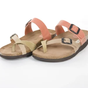 Calzaro Sandalias Bios | Sandalia 7212 Beige, Teja y Kaki.