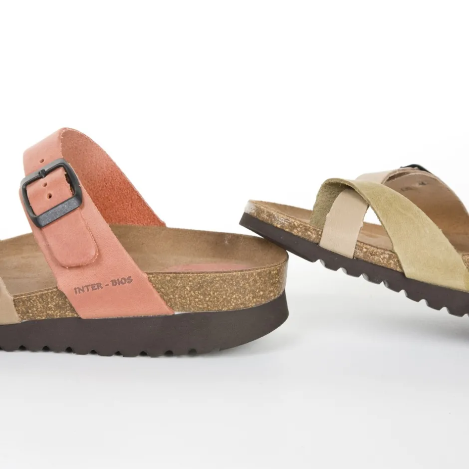 sandalia__beige_teja_y_ka_6.webp Calzaro Sandalias Bios | Sandalia 7212 Beige, Teja y Kaki.