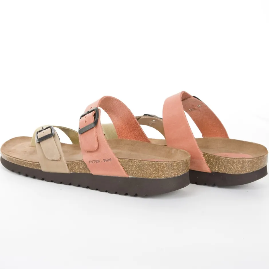 sandalia__beige_teja_y_ka_8.webp Calzaro Sandalias Bios | Sandalia 7212 Beige, Teja y Kaki.
