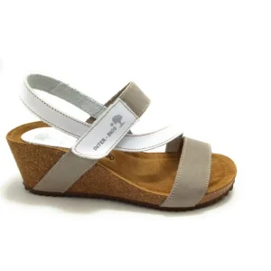 Calzaro Sandalias Bios | Sandalia 5635 blanco y gris