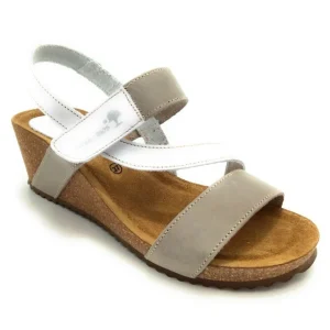 Calzaro Sandalias Bios | Sandalia 5635 blanco y gris
