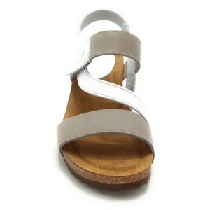 Calzaro Sandalias Bios | Sandalia 5635 blanco y gris