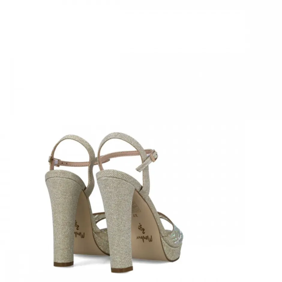 sandalia__cassiopeia_glit_5.webp Calzaro Zapatos De Tac贸n | Sandalia 23685 Cassiopeia Glitter Oro