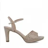 Calzaro Zapatos De Tac贸n | Sandalia 23683 Cassiopeia Maquillaje Rosa Nude