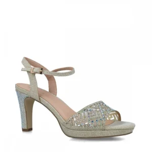 Calzaro Zapatos De Tac贸n | Sandalia 23683 Cassiopeia Oro
