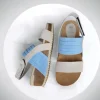Calzaro Sandalias Bios | Sandalia 5811 en Cielo y Gris.