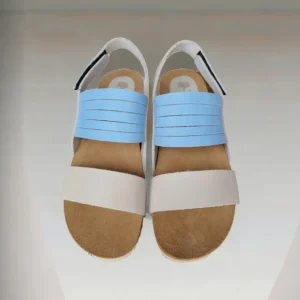 Calzaro Sandalias Bios | Sandalia 5811 en Cielo y Gris.