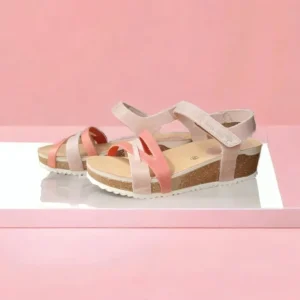 Calzaro Sandalias Bios | Sandalia 5803 en Teja y Kaki.