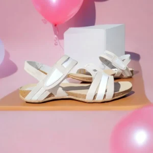 Calzaro Sandalias Bios | Sandalia 4470 Gris Blanco.