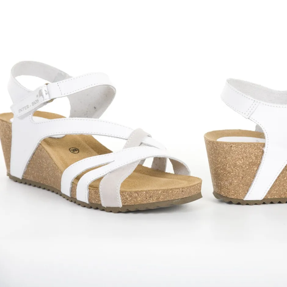 sandalia__gris_y_blanco_0.webp Calzaro Sandalias Bios | Sandalia 5635 Gris y Blanco.